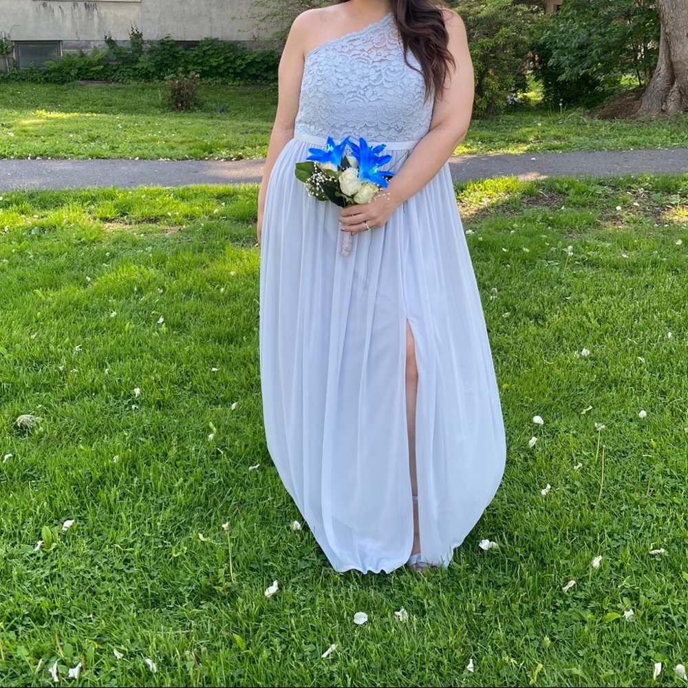 Bridesmaid dress fit beautifully worn once
